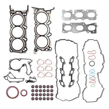 Imagem de GOCPB Conjunto De Juntas Cabeçote Do Motor E Cilindro Compatível Com Kia Sedona Sorento Cadenza 2011-2023 Hyundai Azera Santa Fe 3.3 L 3.5 V6 Oe 223113Cga0 23113Cgb0 223113Cga5