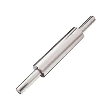 Imagem de Rolo de Massa Inox Antiaderente 46cm para Macarrão, Pizza e Pão – Profissional