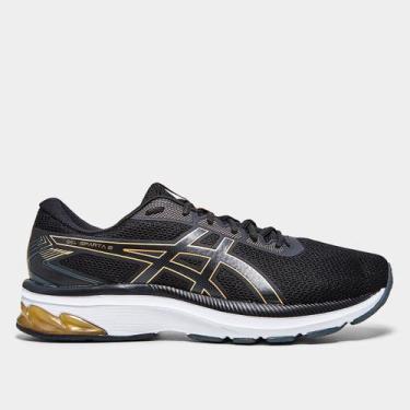 Imagem de Tênis Asics Gel-Sparta 2 Masculino, Preto, Dourado, 43