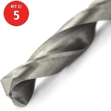 Imagem de Kit C/ 5 Broca Aço Rápido 9/32 Beltools