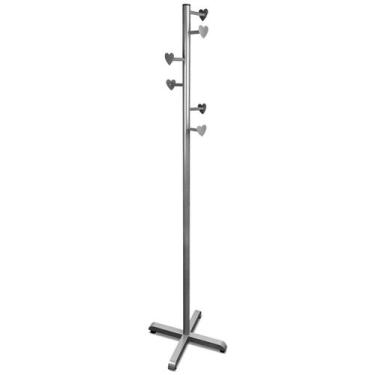 Imagem de Mancebo Kardia Chão Cabideiro Casaco Bolsa Chapeu 6 Ganchos Em Aço Det