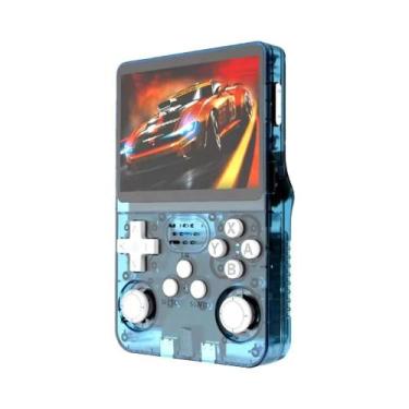 Imagem de Console De Videogame Portátil Retro R36S ARKOS De 64GB Com Tela IPS De