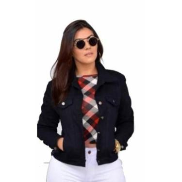 Imagem de Jaqueta Jeans Básica Feminina-Feminino
