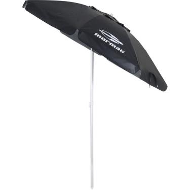 Imagem de Guarda-sol Mormaii Articulado Preto Bel 2,00m Alumínio Bagum