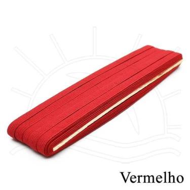 Imagem de Elástico Chato Colorido 7mm - 10 metros (Ideal para Biquini) - Colombe