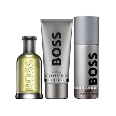 Imagem de Kit Hugo Boss Boss Bottled - EDT 100 ml + Shower Gel 100 ml + EDT 10 ML