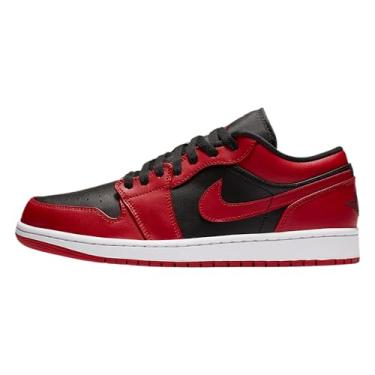 Imagem de Nike Air Jordan 1 Low (553558-606) Reverse Bred tamanho, Gym Red, 11