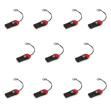 Imagem de Kit 11 X Mini Leitor Cartão De Memória Multi Card Usb 2.0