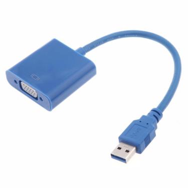 Imagem de Cabo Adaptador Conversor Usb Para Vga Monitor Usb 3.0/2.0