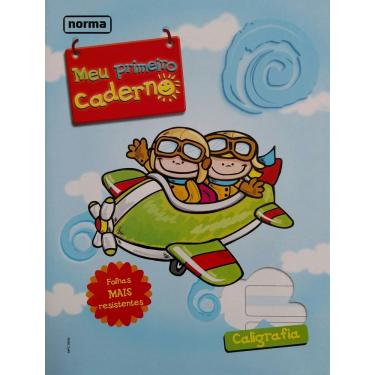 Imagem de Caderno pedagógico caligrafia meu primeiro caderno 40 folhas