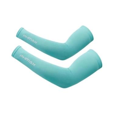 Imagem de Mangas De Ciclismo Com Proteção UV Em Seda Gelada, Protetores Solares 