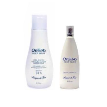 Imagem de Kit Emuls hidratan + desod Ototemo deep blue Lacqua di Fiori