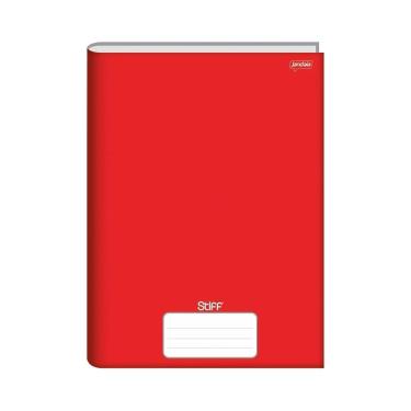 Imagem de Caderno Universitário Stiff 96 Folhas Vermelho Jandaia 00063-55