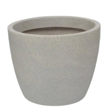 Imagem de Vaso Malta Redondo (42x33) Cor Granito Pedra VASART
