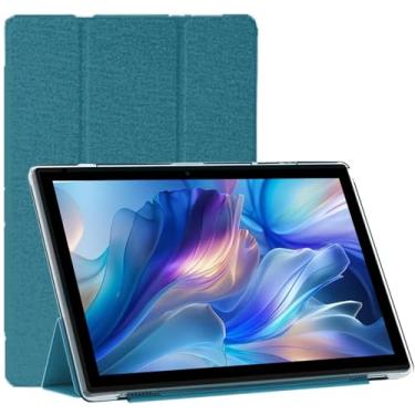 Imagem de Tablet Android 14 COOPERS YQ10S, 10.1" Azul, 8GB RAM + 64GB ROM (Expansível 1TB), Processador Quad-Core 1.8GHz, Tela IPS 1280x800, Câmera 8MP