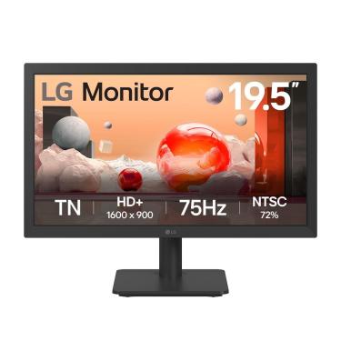 Imagem de Monitor 20” HD+ LG 20U401A-B 75Hz 2ms HDMI VGA Preto