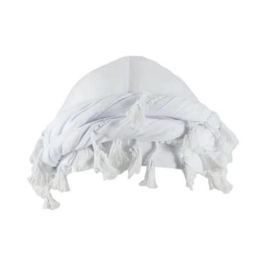 Imagem de Turbante Vintage Masculino Com Cordão Ajustável Em Modal Satin, Laváve