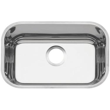 Imagem de Cuba Retangular Inox 47x30x17AB - Tramontina