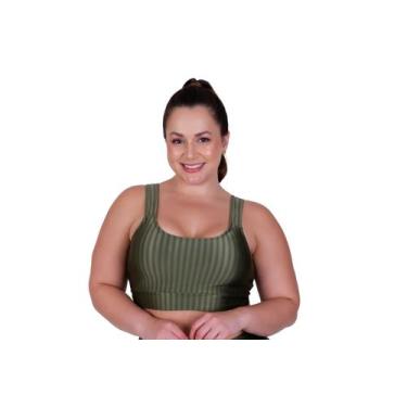 Imagem de Top de Academia Grande Plus Size Fitness 46 48 50 52 54 -c7 NICOLE - B