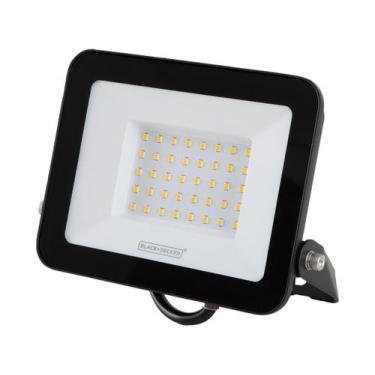 Imagem de Refletor De Led Eco Potência 50w Temperatura Da Luz 3000k - Black Deck
