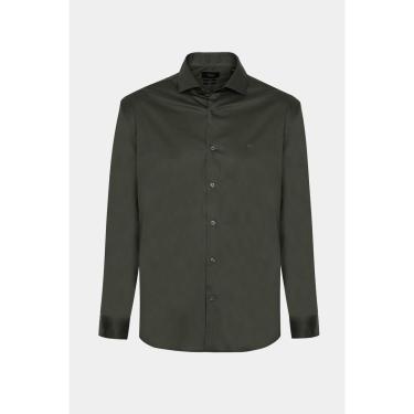 Imagem de Camisa Aramis Manga Longa Tech Cotton Blend Verde-Masculino