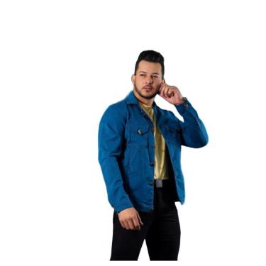 Imagem de Jaqueta Masculina Casaco Quatro Bolsos Tradicional-Masculino