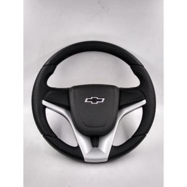Imagem de Volante Esportivo Celta / Prisma - Cruze Universal Prata - Chevrolet
