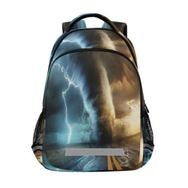Imagem de Mochila Vozoza Powerful Tornado para crianças e bolsas escolares
