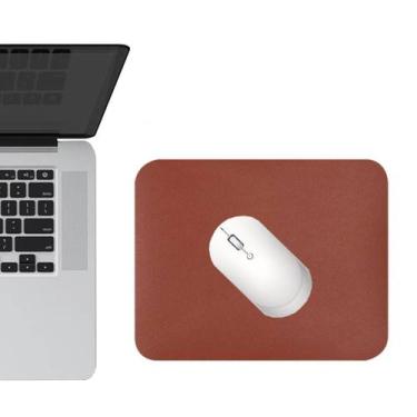 Imagem de Kit 5 Mouse Pad 25x20cm Pequeno Retangular Sintético Fino Impermeável 