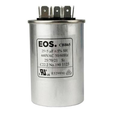 Imagem de Capacitor 25 + 5uf 440v - EOS