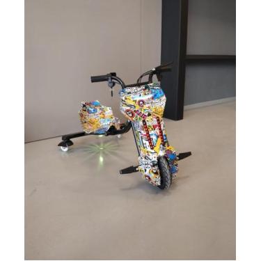 Imagem de Patinete Triciclo Elétrico 3 Rodas Street Drift 350w Led mais potente 