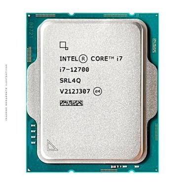 Imagem de Processador Intel Core I7 12700KF 3.6GHz 12 Núcleos 20 Threads Turbo Até 5.0GHz Socket 1700 Oem