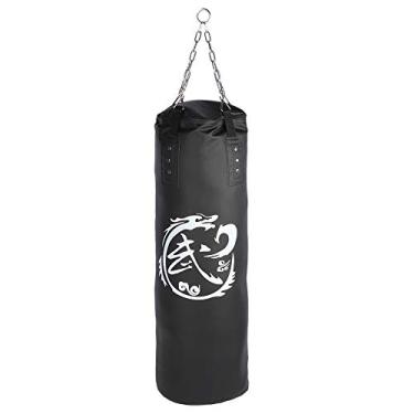 Imagem de Sacos de areia suspensos de PU, sacos de areia de condicionamento de 3 camadas convenientes e seguros para crianças, boxe adolescente, wushu e fitness(80cm compre um leve três )