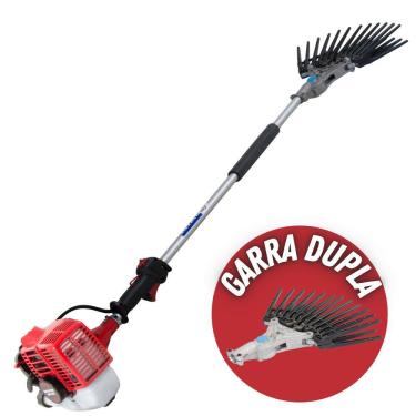 Imagem de Derriçadeira de Café com Mãozinha Mecânica Dupla Nakashi DDL270N com Motor Nakashi NK27...
