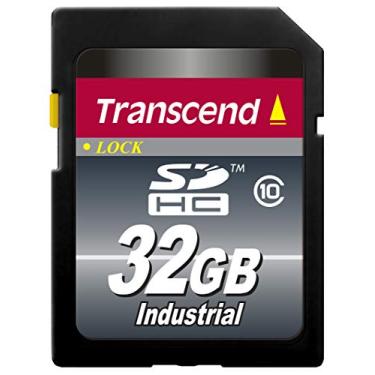 Imagem de Transcend Cartão de memória Flash de informações – 32 GB – Cartão de memória Sdhc – Conector de cartão Flash Sd
