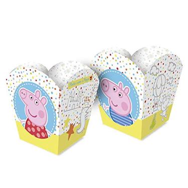 Imagem de Cachepot Pequeno Peppa Pig Baby - Pacote Com 8 Un Regina Colorido