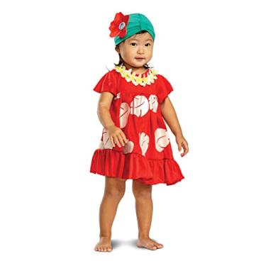 Imagem de Disguise Fantasia Lilo para meninas, macacão oficial da Disney Lilo Stitch, fantasias infantis e infantis, conforme mostrado, tamanho 6 a 12 meses, Conforme mostrado., Size (6-12 months)