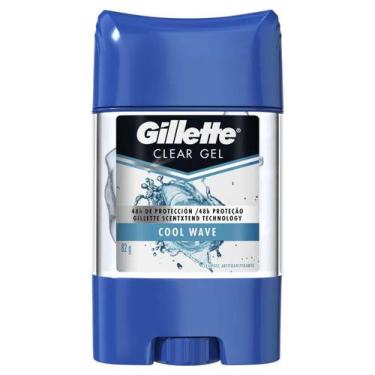 Imagem de Desodorante Clear Gel Cool Wave 82G - Gillette