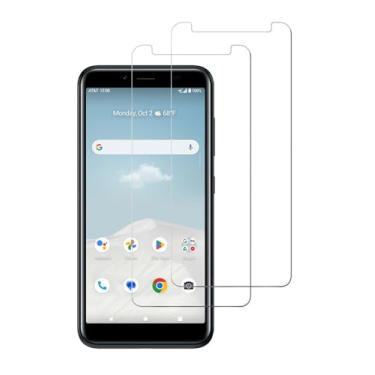 Imagem de Película protetora de tela DAMONDY para Nokia C100, resistente a arranhões, bolhas, antiimpressões digitais HD transparente, compatível com capas, filme de vidro temperado para Nokia C100 2022