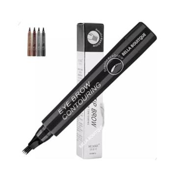 Imagem de Caneta Para Sobrancelha Fio A Fio Cor Preto Para Maquiagem Microblading Tatoo Cor 5 Preto