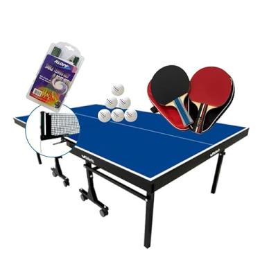 Imagem de MESA PING PONG MDF 25mm 1008 KLOPF + 2 Kits c/Estojo + Rede 5034