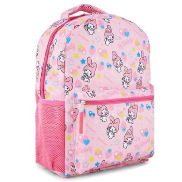 Imagem de Mochila Escolar Hello Kitty - Hello Kitty, My Melody, Kuromi, Keroppi - Oficiosamente Licenciada, Rosa, One Size, Moderno