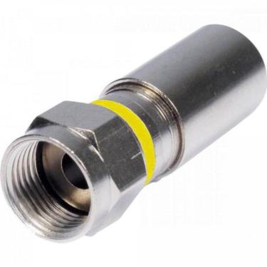 Imagem de Conector F De Compressao Rg6 Cfmp0002 Storm - Pct / 100