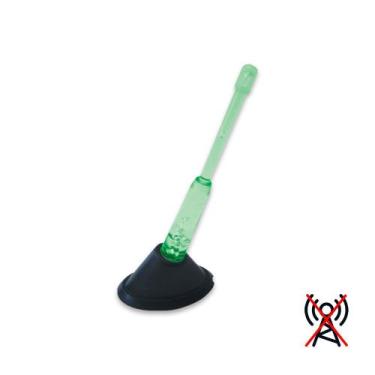 Imagem de Antena Haste Curta Decorativa Led Verde Para Teto de Carro Veículo Uni