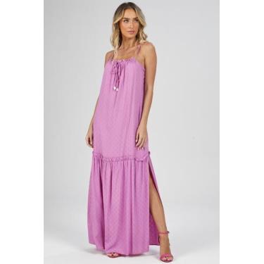 Imagem de Vestido Longo PKS Viscose Lilás, G
