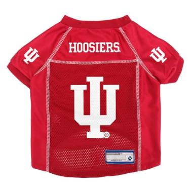 Imagem de Littlearth Camiseta NCAA Indiana Hoosiers Pet Jersey, média, cor do time