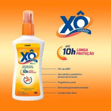 Imagem de Repelent Xô Inseto Spray 200 mL kit com 3 unidades - Cimed