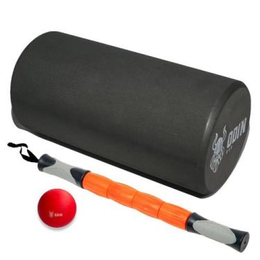 Imagem de Kit Rolo de Massagem Liberação e Bastão Liberação Stick - Odin Fit