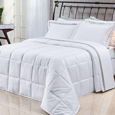 Imagem de Edredom Queen Pádua 3Pçs Dupla Face Tecido Egípcio 400 Fios 100% Algod