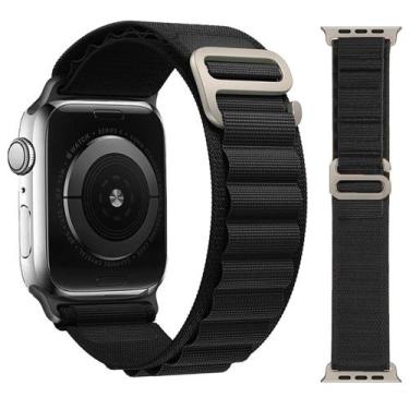 Imagem de Pulseira para Relógio Watch Ultra 49mm Alpina Loop - Fam , preto